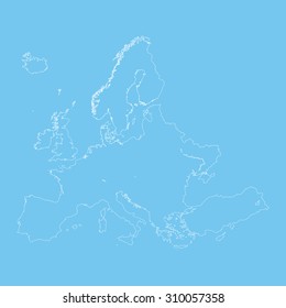 map of Europe