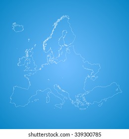 map of Europe