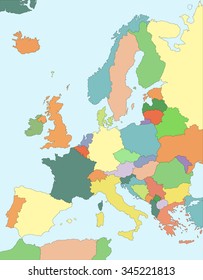 map of europe