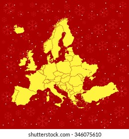 map of Europe