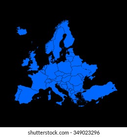 map of Europe
