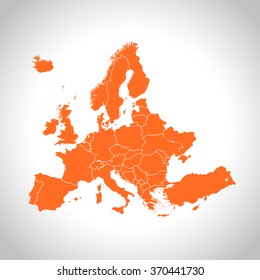 map of Europe