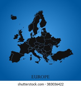 map of Europe