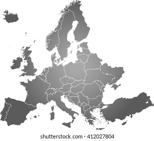 map of Europe