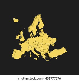 map of Europe