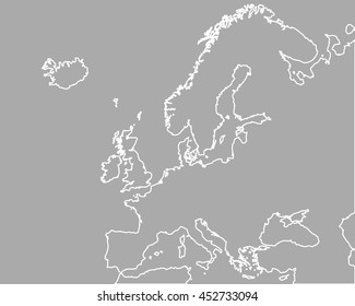 Map of Europe