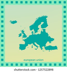 map of Europe- Vector