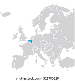 map europe vector