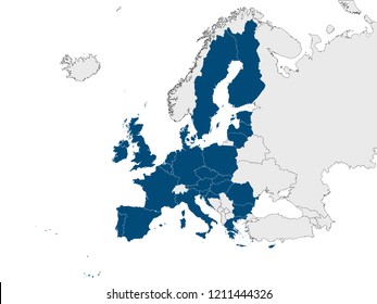 Map Of European Union