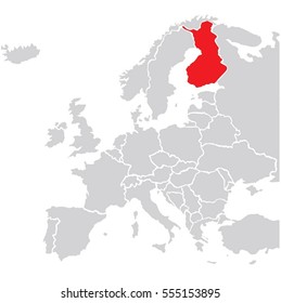 map european vector