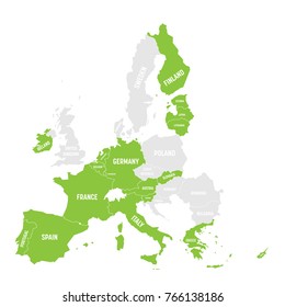 Eurozone Map Images Stock Photos Vectors Shutterstock