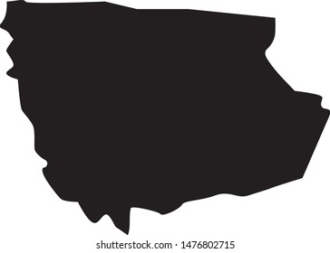 Map of Fairfield County in the state of South Carolina