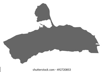 Map - Falcon (Venezuela)