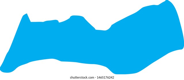 map of Faro district in Portugal