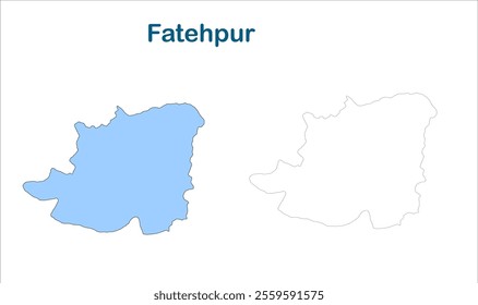 Map of Fatehpur, Fatehur District, Uttar Pradesh State, Republic of India, Government of  Uttar Pradesh, Indian territory, Eastern India, politics, village, tourism