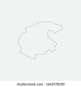 Map of Fes - Morocco graphic element Illustration template design

