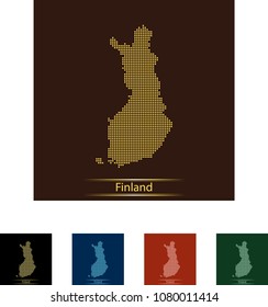 map of Finland
