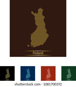 map of Finland