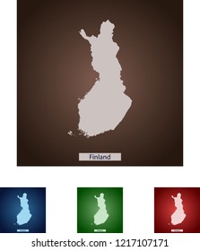 map of Finland