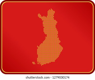 map of Finland