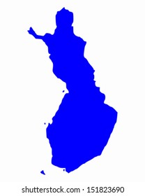 Map of Finland