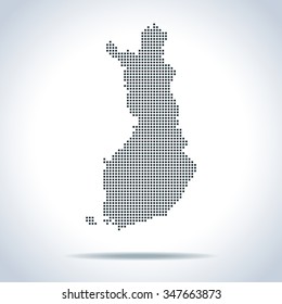 map of Finland