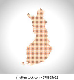 map of Finland