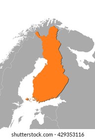 Map - Finland