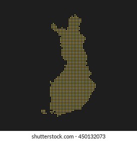 map of Finland
