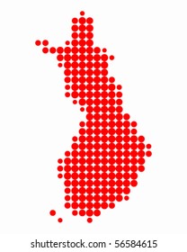 Map of Finland