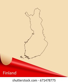 map of Finland