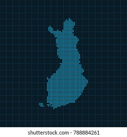 map of Finland