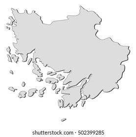 Map - Finland Proper (Finland)