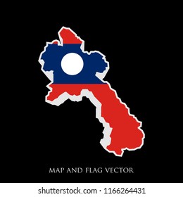 map and flag