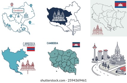 map flag country europe asia world geography vector illustration symbol national atlas canada travel icon administrative continent earth cartography business italy