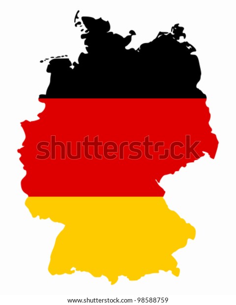 Map Flag Germany 600w 98588759 