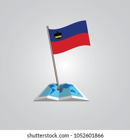 Map with flag of Haiti isolated on white. National flag for country of Haitiisolated, banner for your web site design logo, app, UI. check in. map Vector illustration, EPS10.