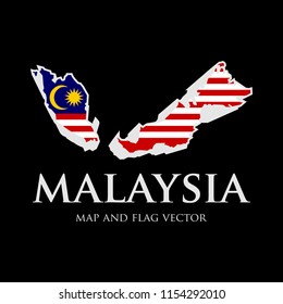 map and flag vector