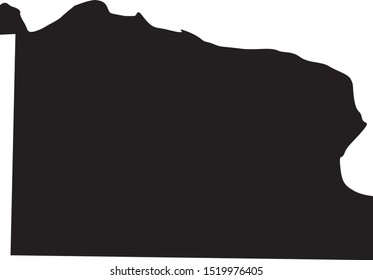 Map Of Florence County In State Of Wisconsin