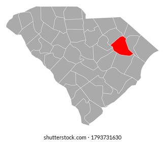 Map Of Florence In South Carolina On White