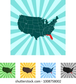 map of Florida