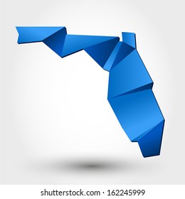 map of florida. map concept