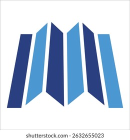 Map Folded Icon Element For Design