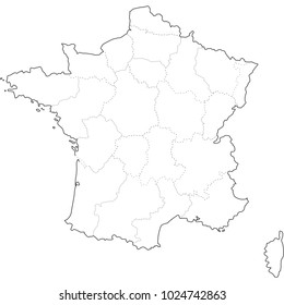 map of france