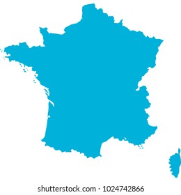 map of france