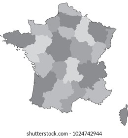map of france