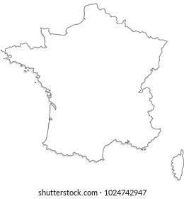 map of france