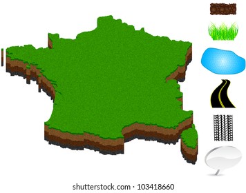 mapa de francia