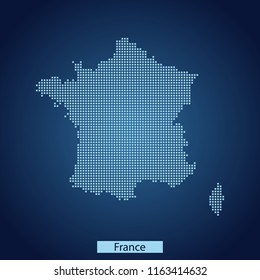 map of France