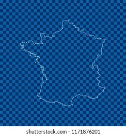 map of France